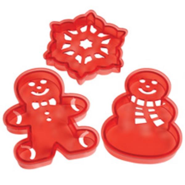 SET 3 TAGLIAPASTA STENCIL NATALE