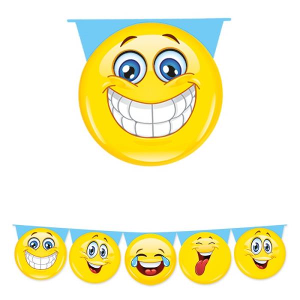 FESTONE SAGOMATO EMOTICONS MT.6